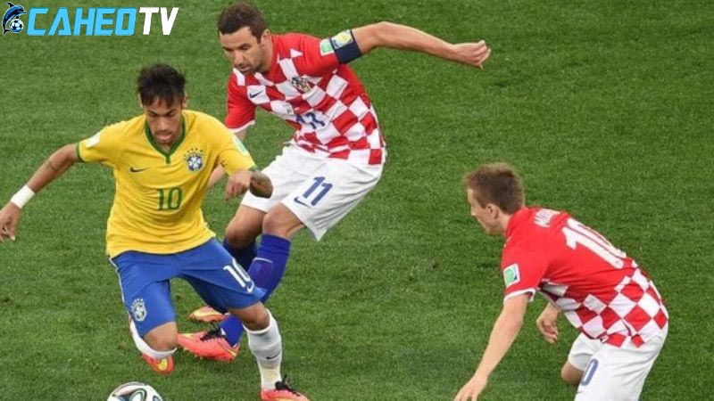Brazil đang áp đảo Croatia về lịch sử đối đầu